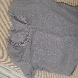 Grey, ROMWE, low cut top